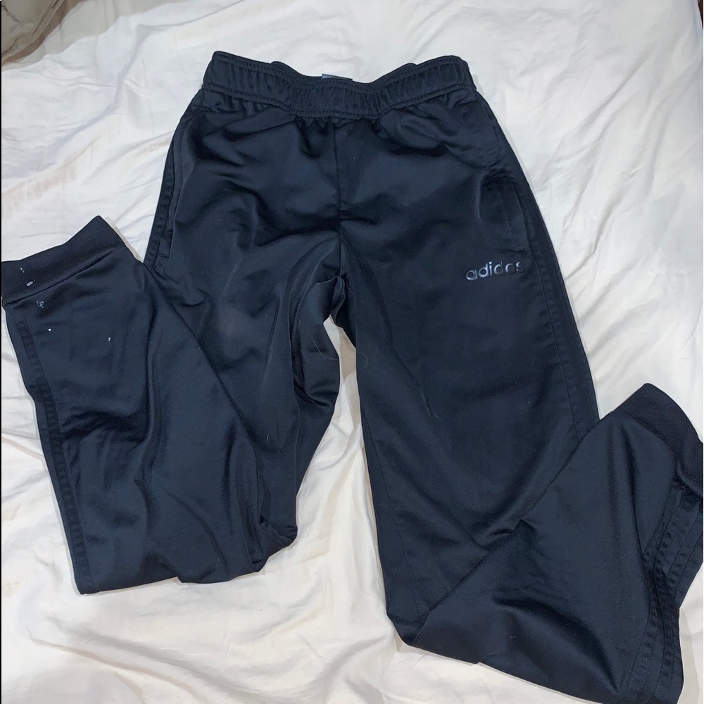 black adidas sweatpants